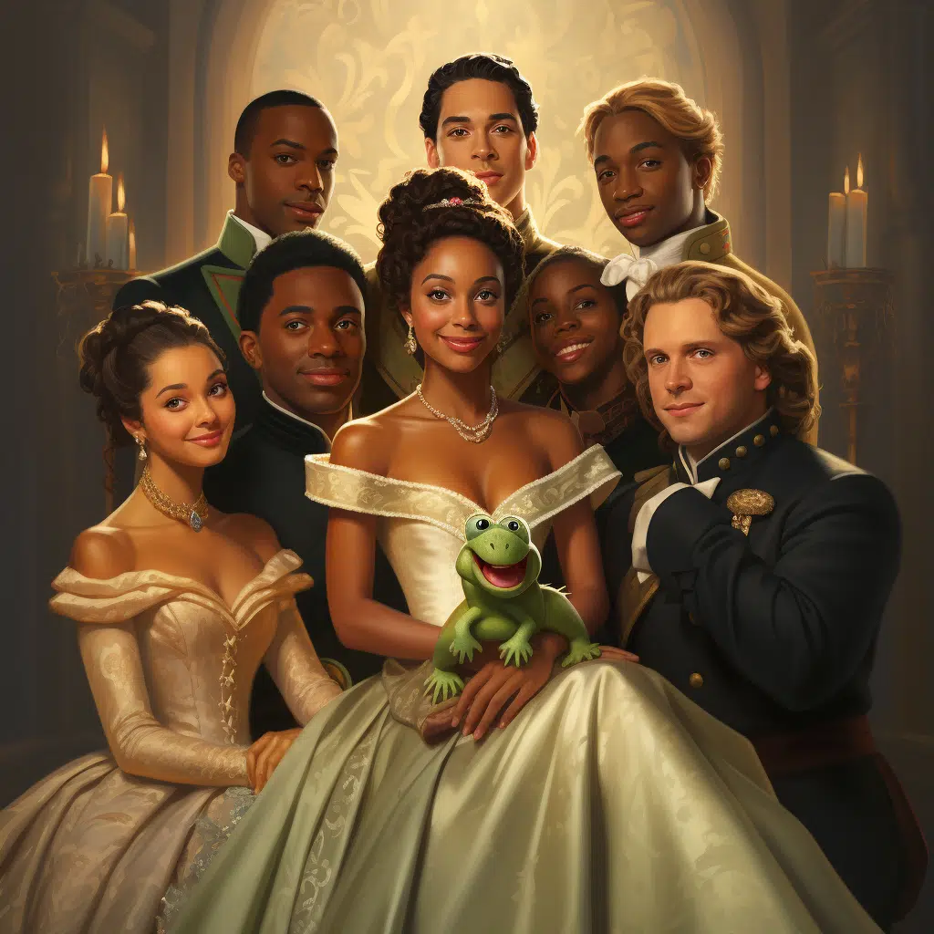 the princess and the frog cast