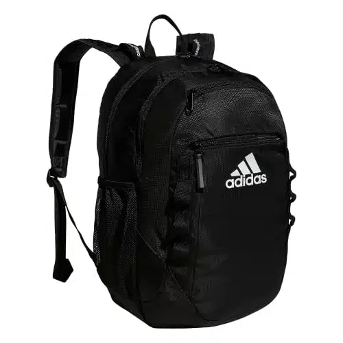 adidas Excel Backpack BlackWhite One Size