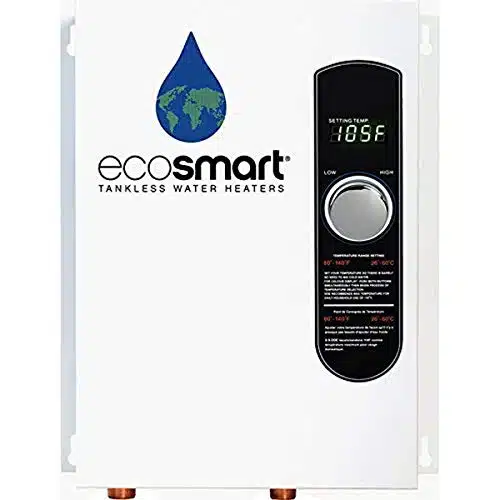 EcoSmart ECO Electric Tankless Water Heater, KW at Volts with Patented Self Modulating Technology , x x