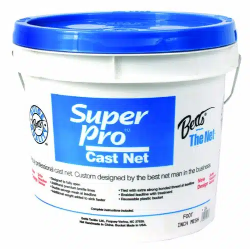 Betts Super Pro Mono Bait Cast Net, Feet Inch, Mesh, Pound Lead per Feet