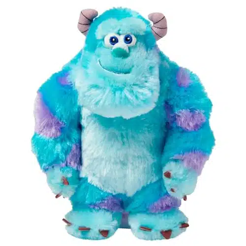 Disney Store Official Sulley Plush Toy   Soft Inch Cuddly Monster from Pixar's Monsters, Inc.   Iconic Blue & Purple Design   Perfect Collectible & Cozy Companion for Fans and Kids Everywhere