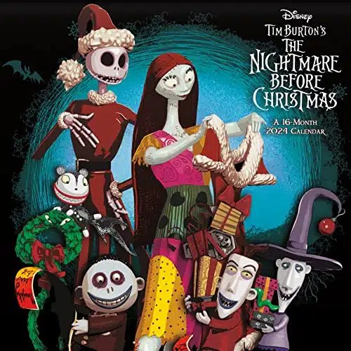 Disney The Nightmare Before Christmas Wall Calendar