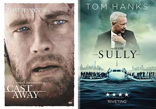 Eastwood + Zemeckis Directing Tom Hanks DVD Bundle   Sully and Cast Away
