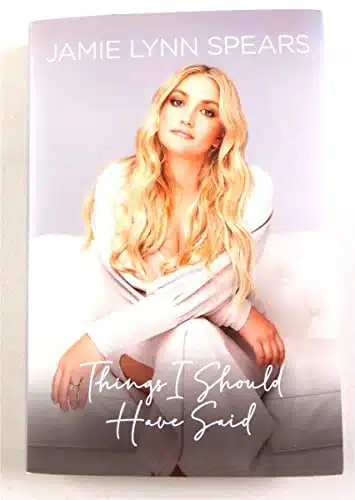 Jamie Lynn Spears Signed Autographed Book Things I Should Have Said JSA