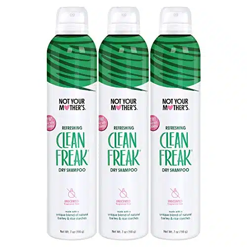 Not Your Mother's Clean Freak Unscented Dry Shampoo (Pack)   oz   Refreshing Dry Shampoo   Instantly Absorbs Oil and Odor for Refreshed Hair