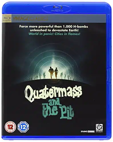 Quatermass and the Pit ( Five Million Years to Earth ) ( The Mind Benders (Quarter mass & the Pit) ) (Blu Ray & DVD Combo) [ NON USA FORMAT, Blu Ray, Reg.B Import   United Kingdom ]