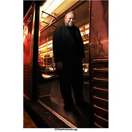 Stephen McKinley Henderson inch by Inch Photograph New Amsterdam () Standing in Doorway of Train Car kn