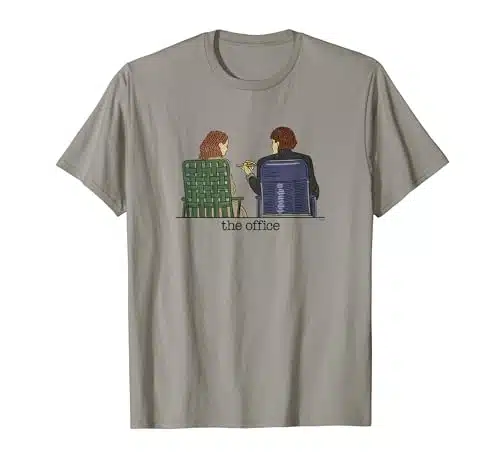 The Office   Jim and Pam Roof Date T Shirt T Shirt