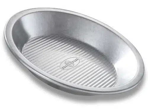 USA Pan Bakeware Aluminized Steel Pie Pan, Inch