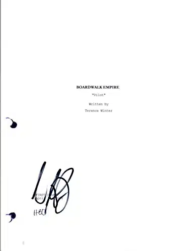 Vincent Piazza Signed Autograph BOARDWALK EMPIRE Pilot Episode Script COA VD
